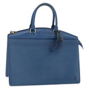 LOUIS VUITTON Epi Riviera Hand Bag Blue M48185 LV Auth ki6302-1
