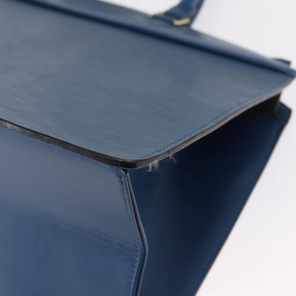 LOUIS VUITTON Epi Riviera Hand Bag Blue M48185 LV Auth ki6302