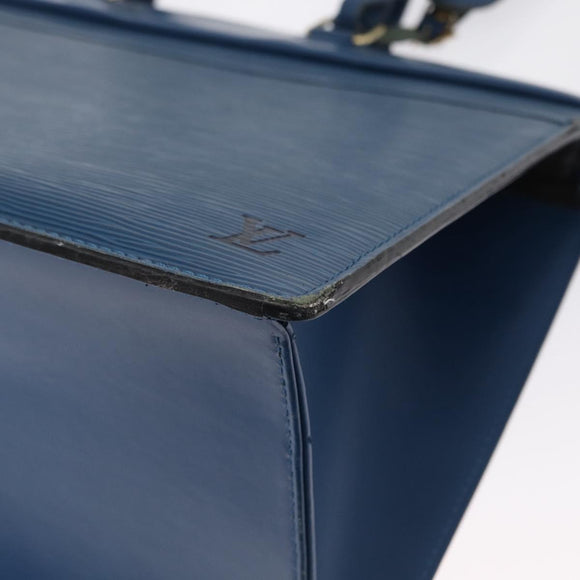 LOUIS VUITTON Epi Riviera Hand Bag Blue M48185 LV Auth ki6302