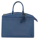 LOUIS VUITTON Epi Riviera Hand Bag Blue M48185 LV Auth ki6302-13