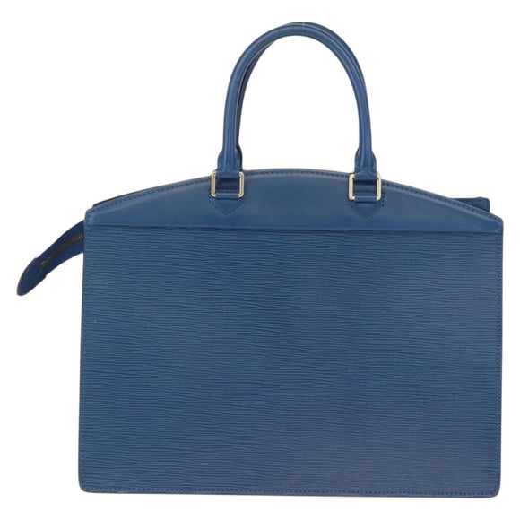 LOUIS VUITTON Epi Riviera Hand Bag Blue M48185 LV Auth ki6302