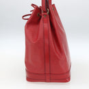 LOUIS VUITTON Epi Noe Shoulder Bag Red M44007 LV Auth ki6303-4