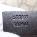 GUCCI GG Supreme Body Bag PVC Beige Gold 233269 Auth ki6304-11