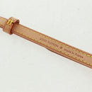 LOUIS VUITTON Adjustable Shoulder Strap Leather 39.4""-45.7"" Beige Auth ki6311-4