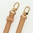 LOUIS VUITTON Adjustable Shoulder Strap Leather 39.4""-45.7"" Beige Auth ki6311-5