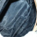 Burberrys Nova Check Blue Label Bag Canvas Nylon 4 Set Beige Blue Auth ki6317-25