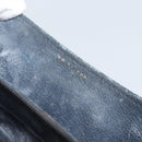GUCCI GG Supreme Clutch Bag PVC Navy Gold 89 01 006 Auth ki6318-20