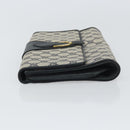 GUCCI GG Supreme Clutch Bag PVC Navy Gold 89 01 006 Auth ki6318-5