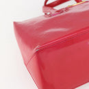 LOUIS VUITTON Monogram Vernis Wilshire PM Hand Bag Rose Pop M93643 Auth ki6328-11