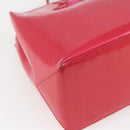 LOUIS VUITTON Monogram Vernis Wilshire PM Hand Bag Rose Pop M93643 Auth ki6328-13