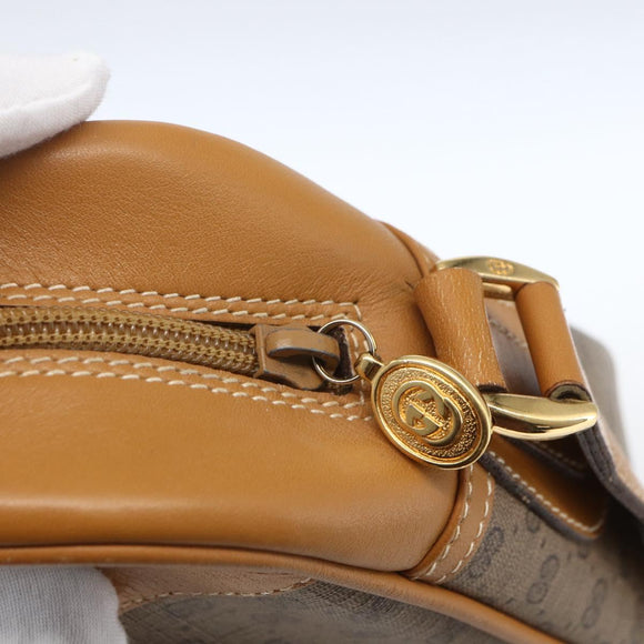 GUCCI Micro GG Supreme Web Sherry Line Bag PVC Beige 001 113 0942 Auth ki6329