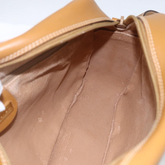 GUCCI Micro GG Supreme Web Sherry Line Bag PVC Beige 001 113 0942 Auth ki6329