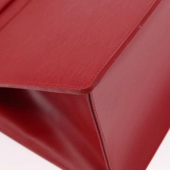 LOUIS VUITTON Epi Riviera Hand Bag Red M48187 LV Auth ki6333