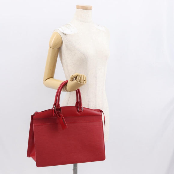 LOUIS VUITTON Epi Riviera Hand Bag Red M48187 LV Auth ki6333