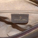 GUCCI GG Supreme Web Sherry Line Shoulder Bag PVC Beige 72 001 4071 Auth ki6343-15