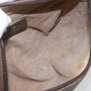 GUCCI GG Supreme Web Sherry Line Shoulder Bag PVC Beige 72 001 4071 Auth ki6343-17