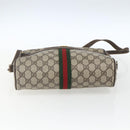 GUCCI GG Supreme Web Sherry Line Shoulder Bag PVC Beige 72 001 4071 Auth ki6343-9