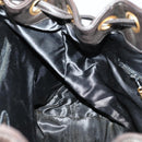 CHANEL Matelasse Backpack Lamb Skin Dark Brown Gold CC Auth ki6346-18