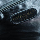CHANEL Matelasse Backpack Lamb Skin Dark Brown Gold CC Auth ki6346-20