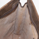 GUCCI GG Supreme Web Sherry Line Tote Bag PVC Beige Gold 010 378 Auth ki6347-20