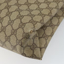 GUCCI GG Supreme Web Sherry Line Tote Bag PVC Beige Gold 39 02 091 Auth ki6348-15