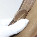 GUCCI GG Supreme Web Sherry Line Clutch Bag PVC Beige 017 37 4125 Auth ki6349-12