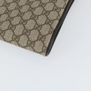 GUCCI GG Supreme Kleiderschutzhülle PVC Leder Beige Auth ki6350-14