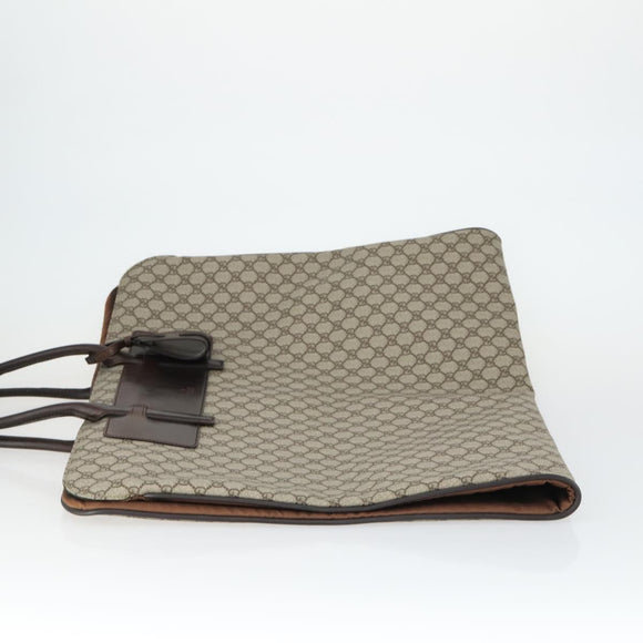 GUCCI GG Supreme Kleiderschutzhülle PVC Leder Beige Auth ki6350