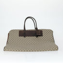GUCCI GG Supreme Kleiderschutzhülle PVC Leder Beige Auth ki6350-5