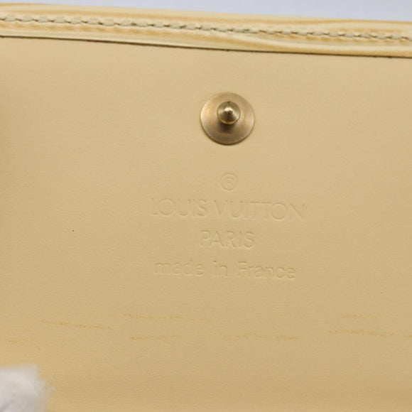 LOUIS VUITTON Epi Porte Monnaie Bier Cartes Crdit Cream M6348A Auth ki6354V