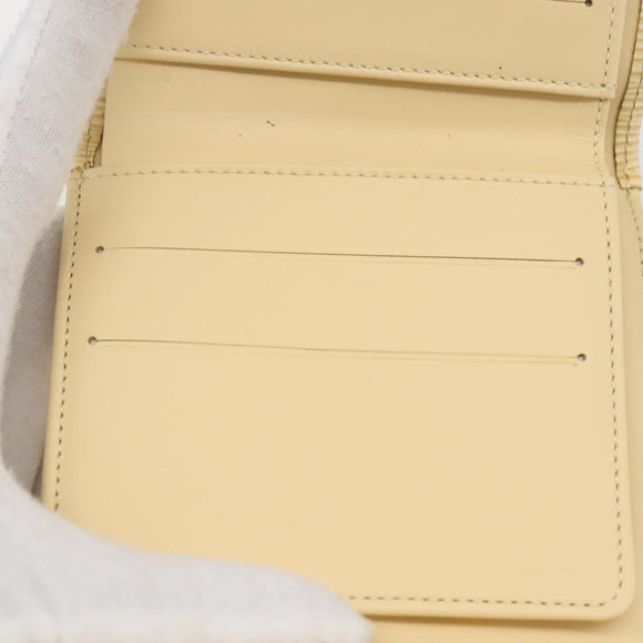 LOUIS VUITTON Epi Porte Monnaie Bier Cartes Crdit Cream M6348A Auth ki6354V