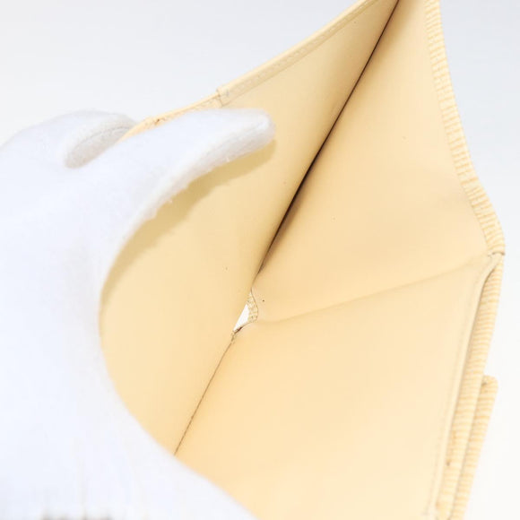 LOUIS VUITTON Epi Porte Monnaie Bier Cartes Crdit Cream M6348A Auth ki6354V