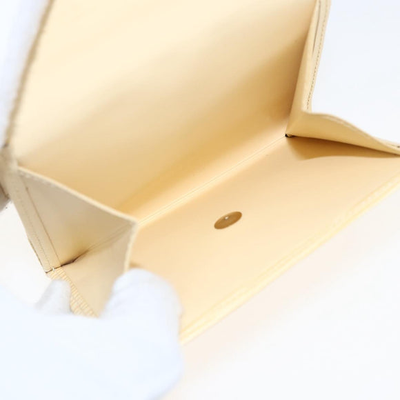 LOUIS VUITTON Epi Porte Monnaie Bier Cartes Crdit Cream M6348A Auth ki6354V