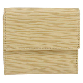 LOUIS VUITTON Epi Porte Monnaie Bier Cartes Crdit Cream M6348A Auth ki6354V - 0