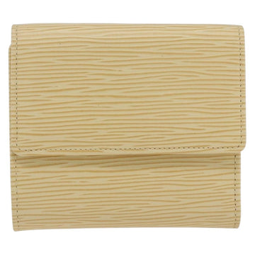LOUIS VUITTON Epi Porte Monnaie Bier Cartes Crdit Cream M6348A Auth ki6354V - 0