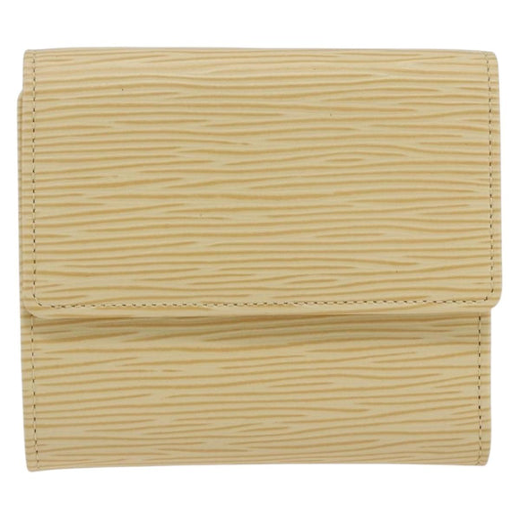 LOUIS VUITTON Epi Porte Monnaie Bier Cartes Crdit Cream M6348A Auth ki6354V