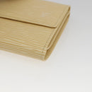 LOUIS VUITTON Epi Porte Monnaie Bier Cartes Crdit Cream M6348A Auth ki6354V-7