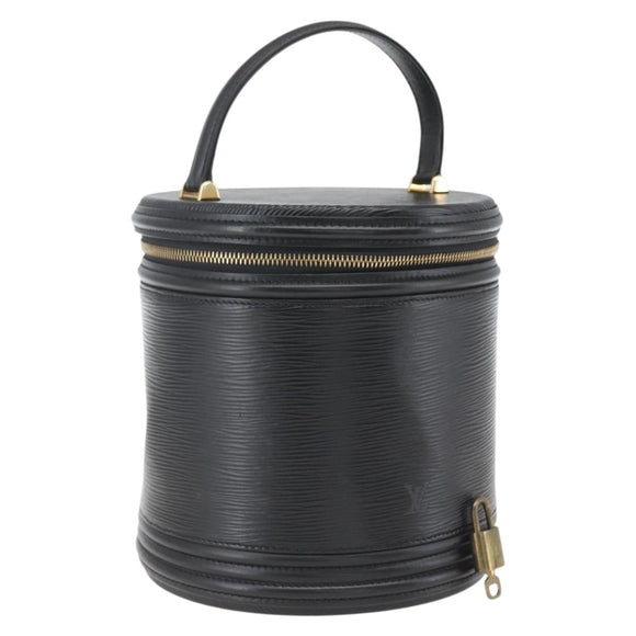 LOUIS VUITTON Epi Cannes Hand Bag Black M48032 LV Auth ki6363