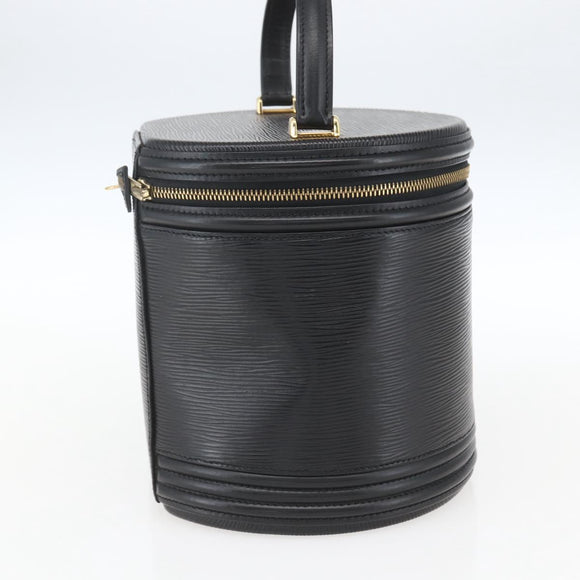 LOUIS VUITTON Epi Cannes Hand Bag Black M48032 LV Auth ki6363