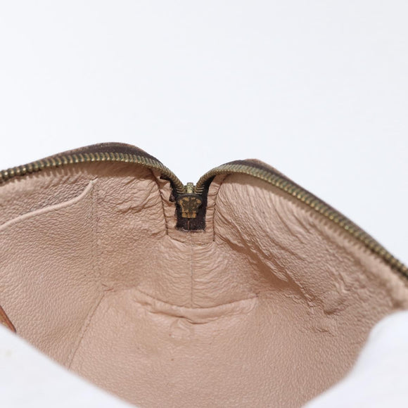 LOUIS VUITTON Monogram Pochette Cosmetic PM Pouch M43998 LV Auth ki6368