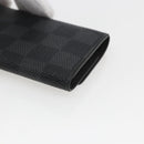 LOUIS VUITTON Damier Graphite Multi Cles 6 Key Case N62662 LV Auth ki6370-16