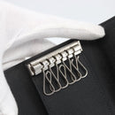 LOUIS VUITTON Damier Graphite Multi Cles 6 Key Case N62662 LV Auth ki6370-19
