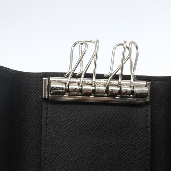 LOUIS VUITTON Damier Graphite Multi Cles 6 Key Case N62662 LV Auth ki6370