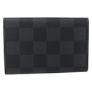 LOUIS VUITTON Damier Graphite Multi Cles 6 Key Case N62662 LV Auth ki6370-2