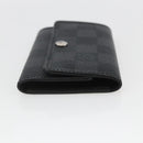 LOUIS VUITTON Damier Graphite Multi Cles 6 Key Case N62662 LV Auth ki6370-4