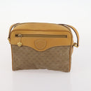 GUCCI GG Canvas Micro GG Supreme Pouch Bag PVC 4 Set Beige White Auth ki6375-14