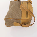 GUCCI GG Canvas Micro GG Supreme Pouch Bag PVC 4 Set Beige White Auth ki6375-16