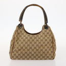 GUCCI GG Canvas Micro GG Supreme Pouch Bag PVC 4 Set Beige White Auth ki6375-9