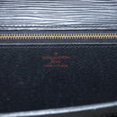 LOUIS VUITTON Epi Serie Dragonne Clutch Bag Black Noir M52612 LV Auth ki6383-19