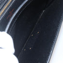 LOUIS VUITTON Epi Serie Dragonne Clutch Bag Black Noir M52612 LV Auth ki6383-23